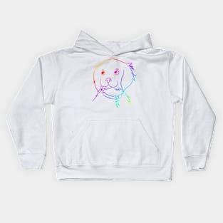 Rainbow Puppy Kids Hoodie